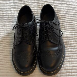 Dr. Martens Black Women's Oxford Shoes